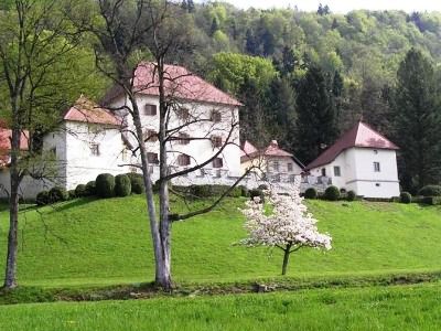 Grad Strmol Hotel Cerklje na Gorenjskem Kültér fotó